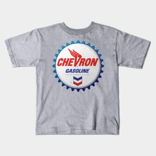 Chevron Gasoline Bottle Cap Retro T-Shirt Kids T-Shirt